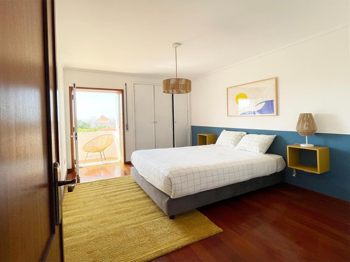 Yellow House Aveiro Smart Tv And Garage Exterior foto